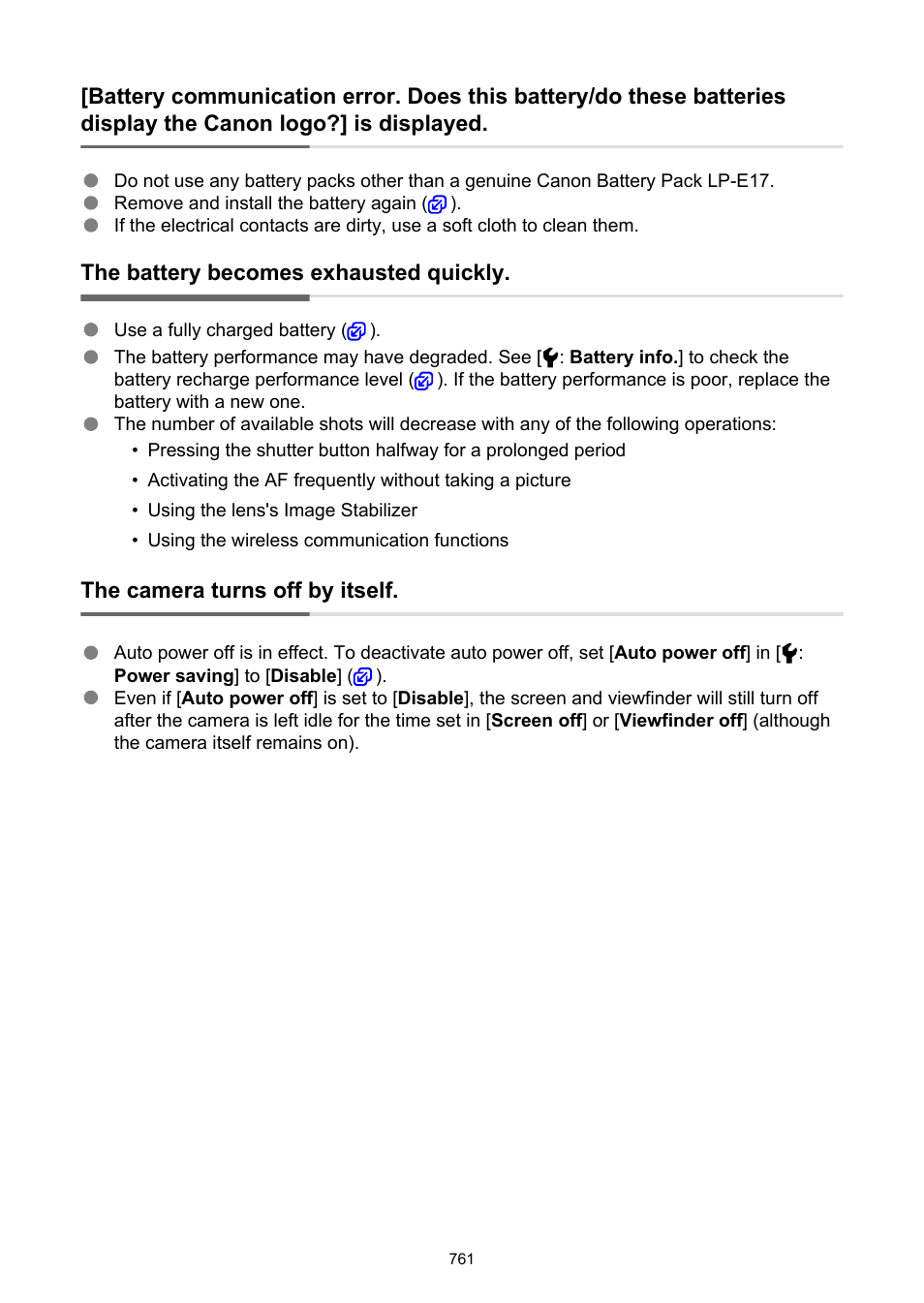 Canon EOS R50 Mirrorless Camera (White) User Manual | Page 761 / 810