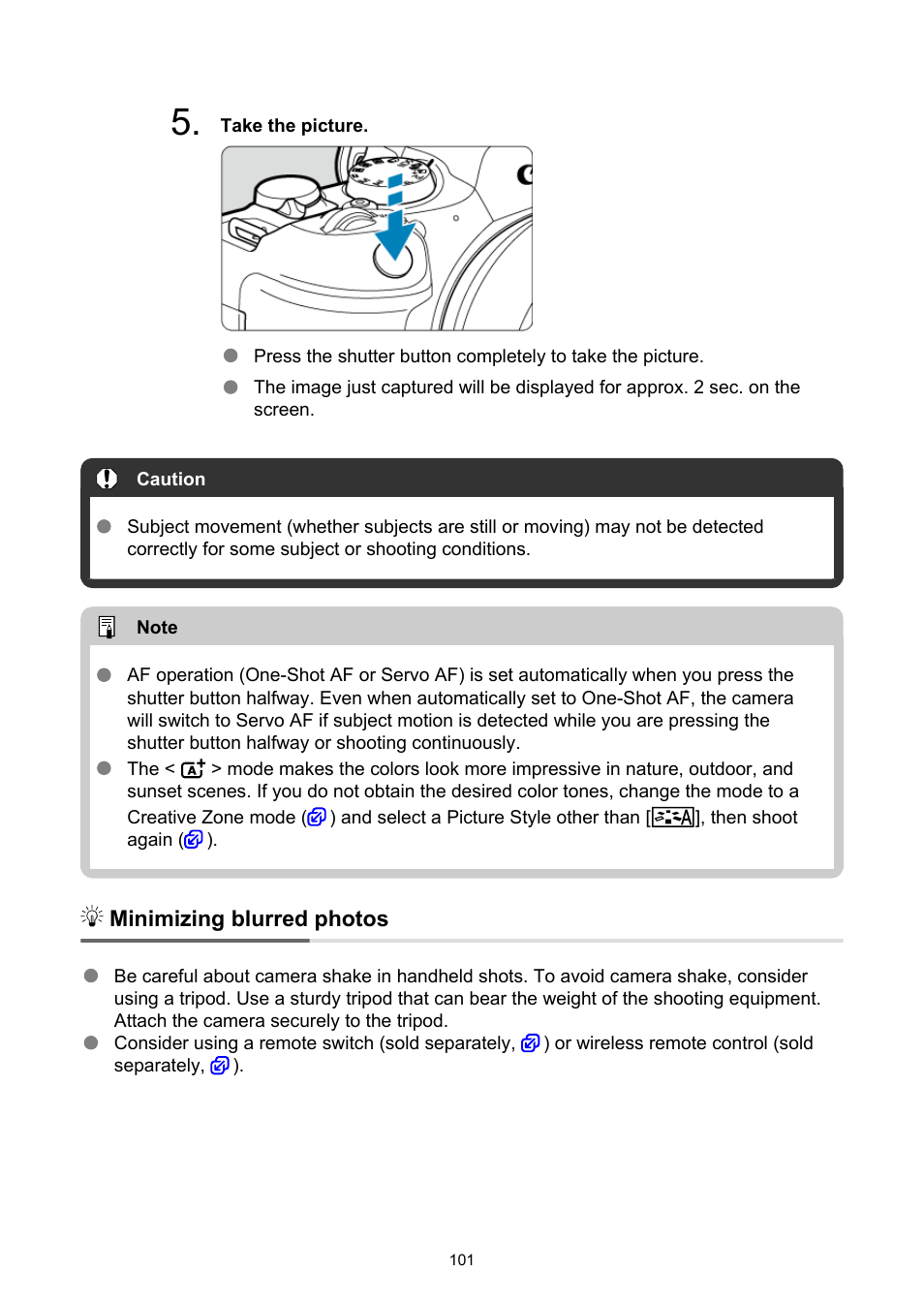 Canon EOS R6 Mark II Mirrorless Camera with 24-105mm f/4-7.1 Lens User Manual | Page 101 / 1074