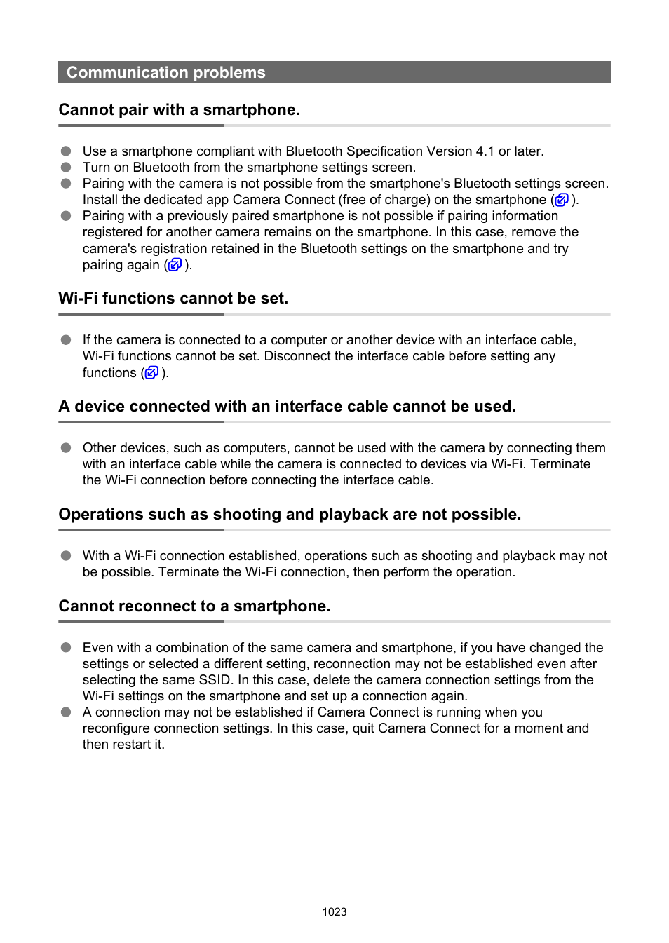 Communication problems | Canon EOS R6 Mark II Mirrorless Camera with 24-105mm f/4-7.1 Lens User Manual | Page 1023 / 1074