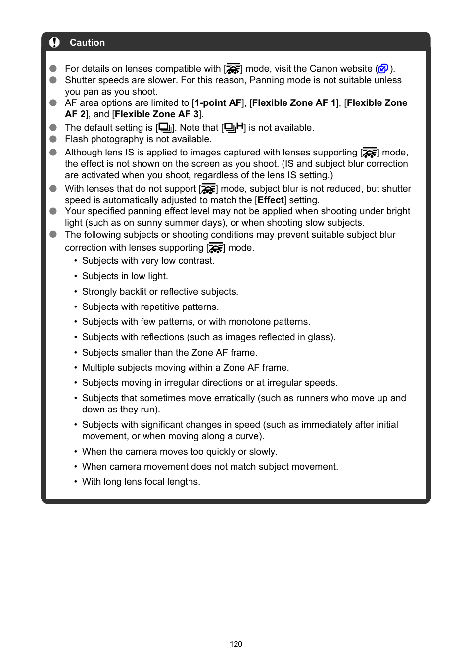 Canon EOS R6 Mark II Mirrorless Camera with 24-105mm f/4-7.1 Lens User Manual | Page 120 / 1074