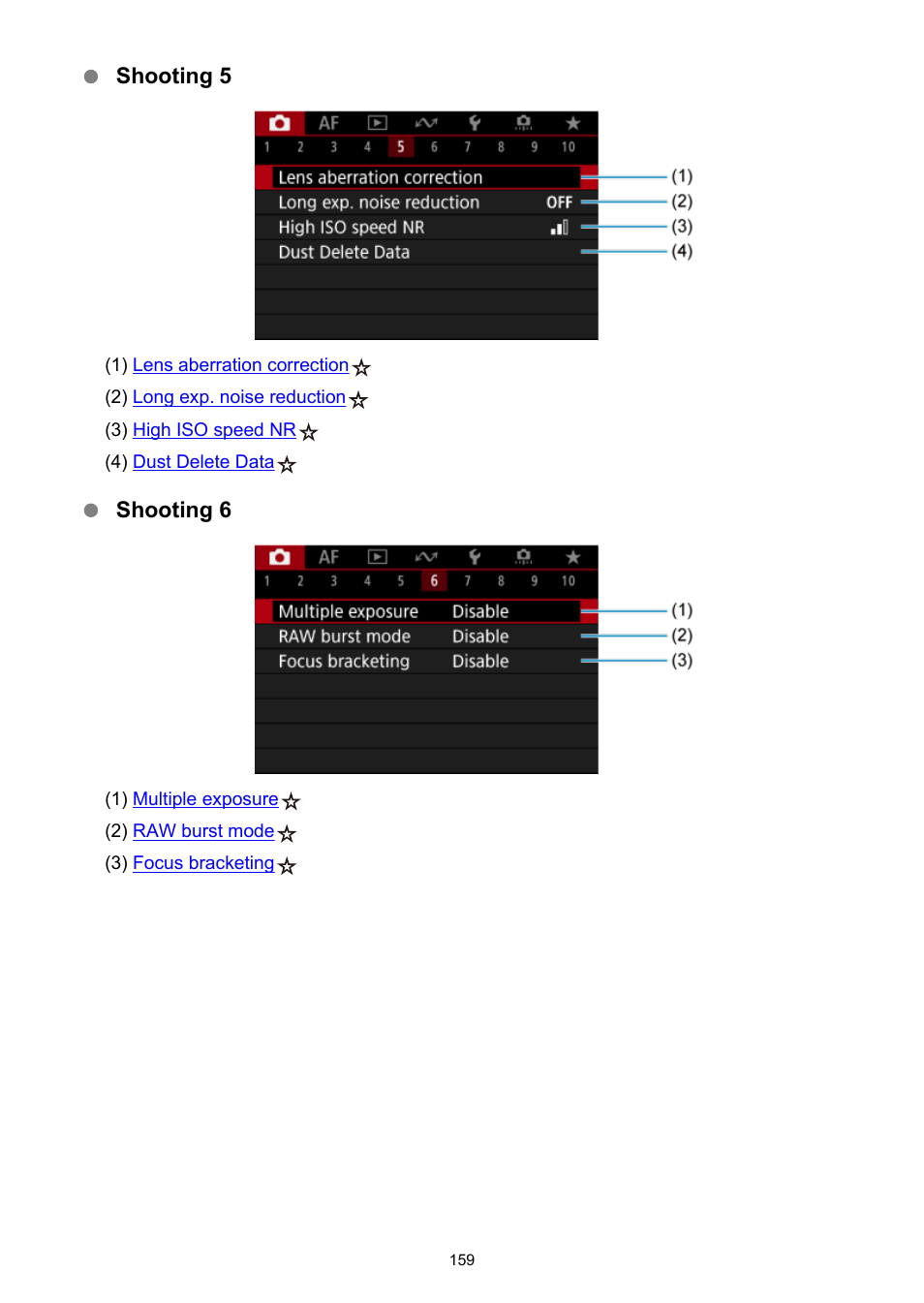 Canon EOS R6 Mark II Mirrorless Camera with 24-105mm f/4-7.1 Lens User Manual | Page 159 / 1074