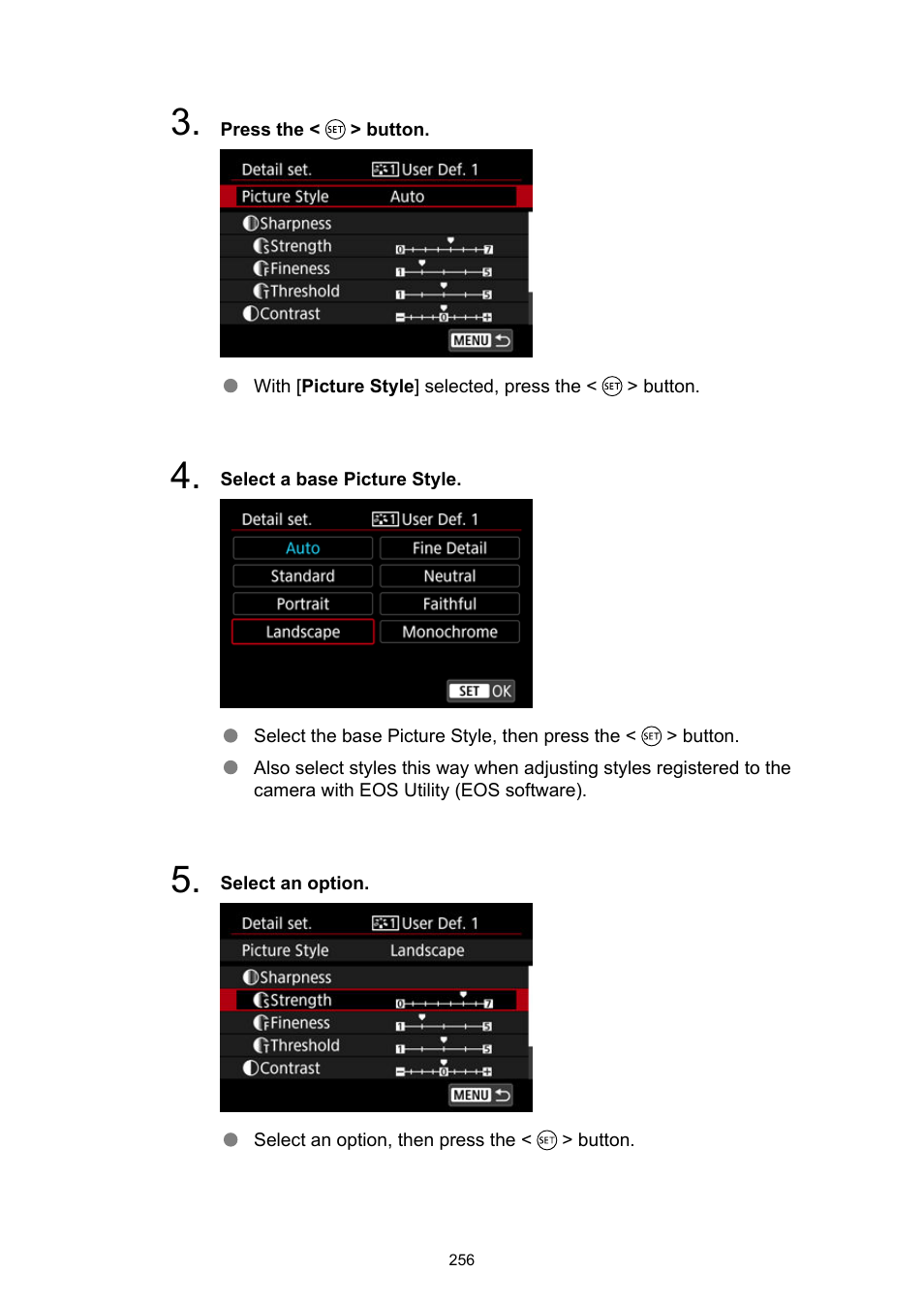 Canon EOS R6 Mark II Mirrorless Camera with 24-105mm f/4-7.1 Lens User Manual | Page 256 / 1074