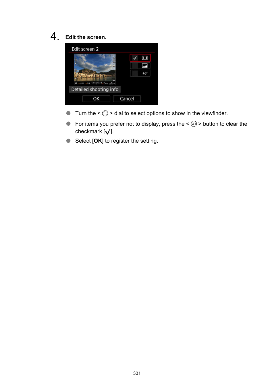 Canon EOS R6 Mark II Mirrorless Camera with 24-105mm f/4-7.1 Lens User Manual | Page 331 / 1074