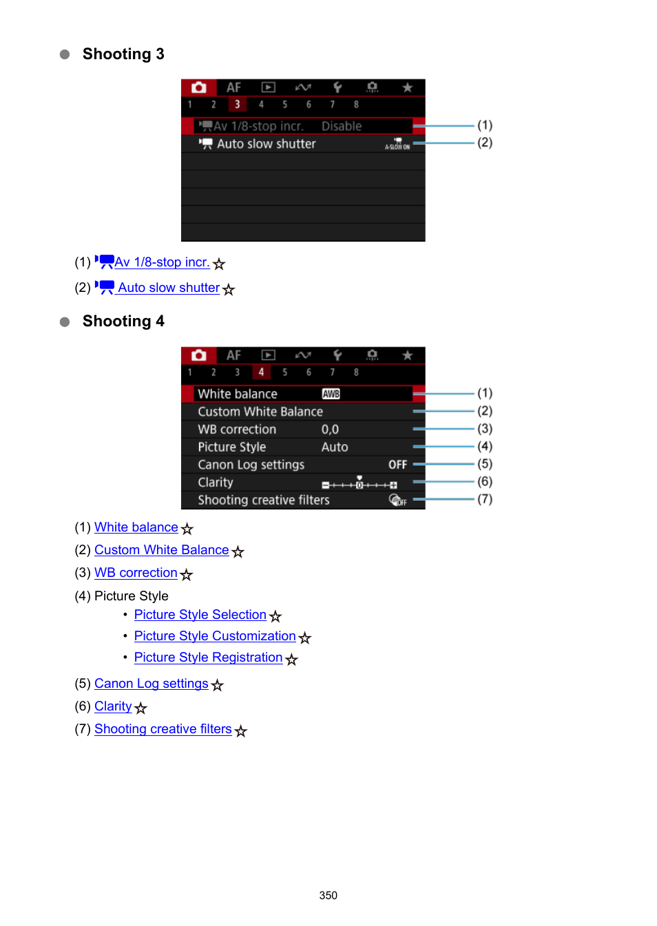 Canon EOS R6 Mark II Mirrorless Camera with 24-105mm f/4-7.1 Lens User Manual | Page 350 / 1074