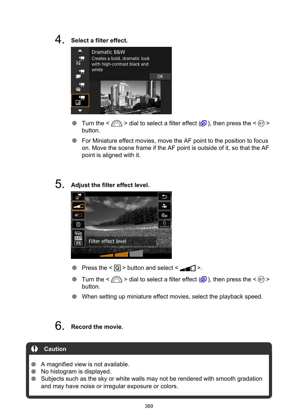 Canon EOS R6 Mark II Mirrorless Camera with 24-105mm f/4-7.1 Lens User Manual | Page 369 / 1074