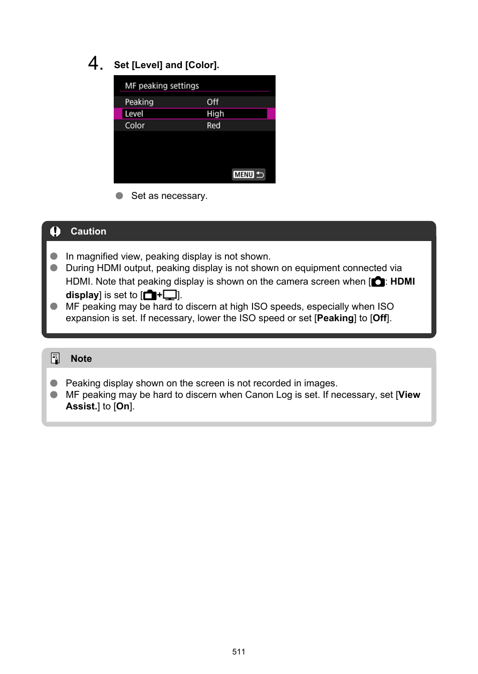 Canon EOS R6 Mark II Mirrorless Camera with 24-105mm f/4-7.1 Lens User Manual | Page 511 / 1074