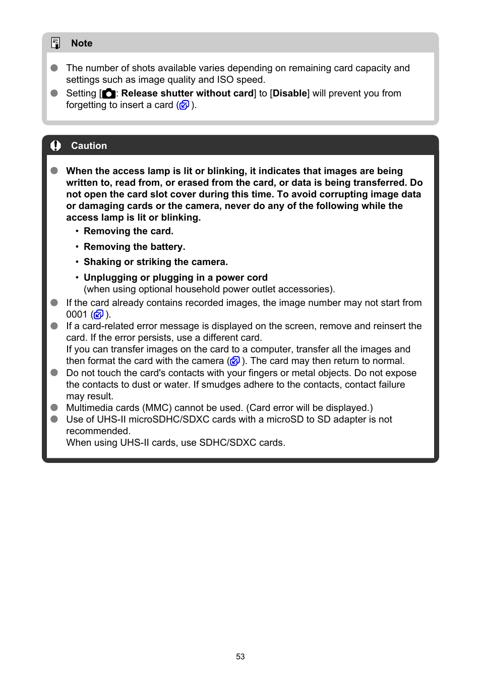 Canon EOS R6 Mark II Mirrorless Camera with 24-105mm f/4-7.1 Lens User Manual | Page 53 / 1074
