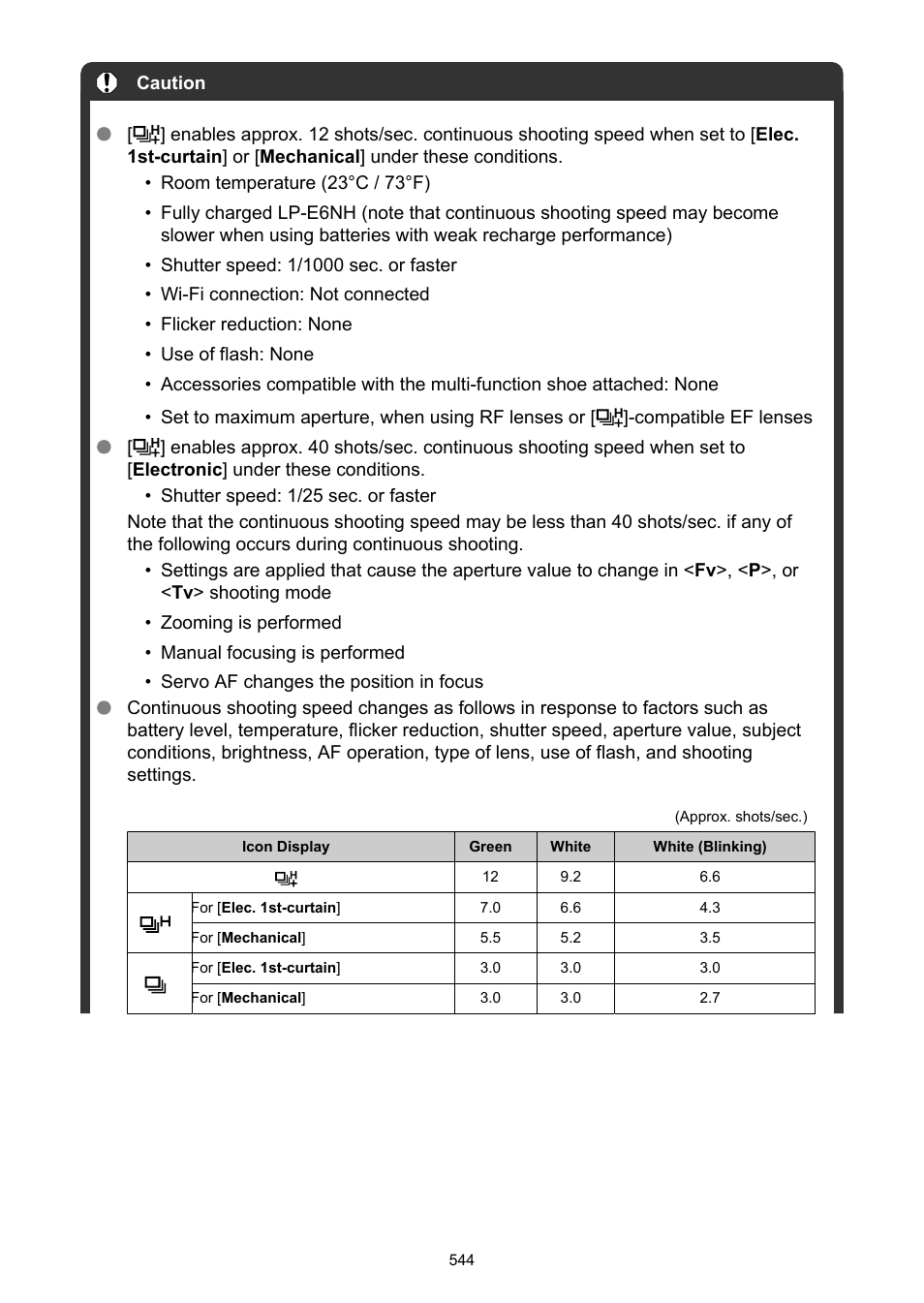 Canon EOS R6 Mark II Mirrorless Camera with 24-105mm f/4-7.1 Lens User Manual | Page 544 / 1074