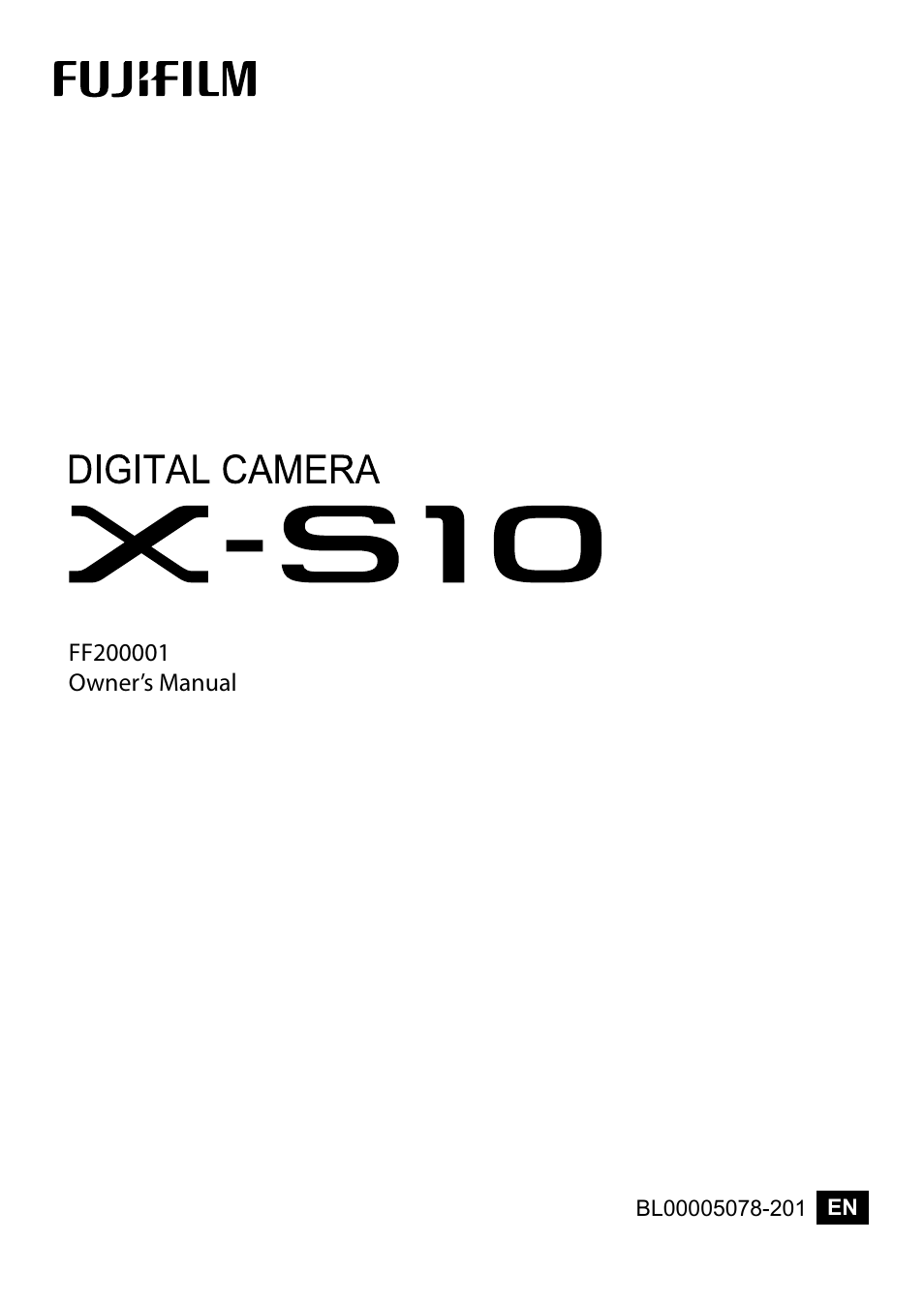 FujiFilm X-S10 Mirrorless Camera User Manual | 354 pages