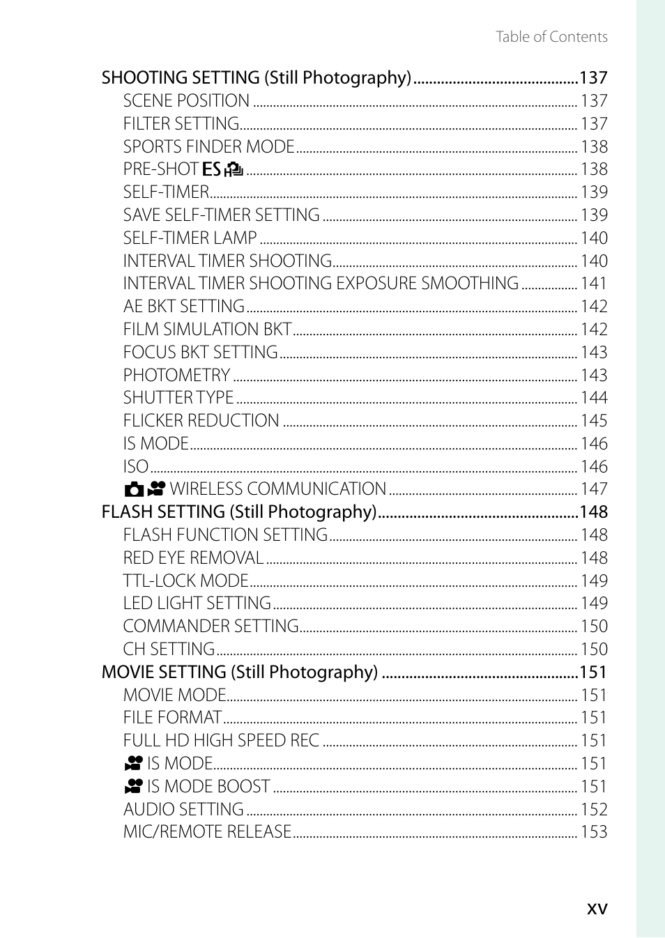 FujiFilm X-S10 Mirrorless Camera User Manual | Page 15 / 354