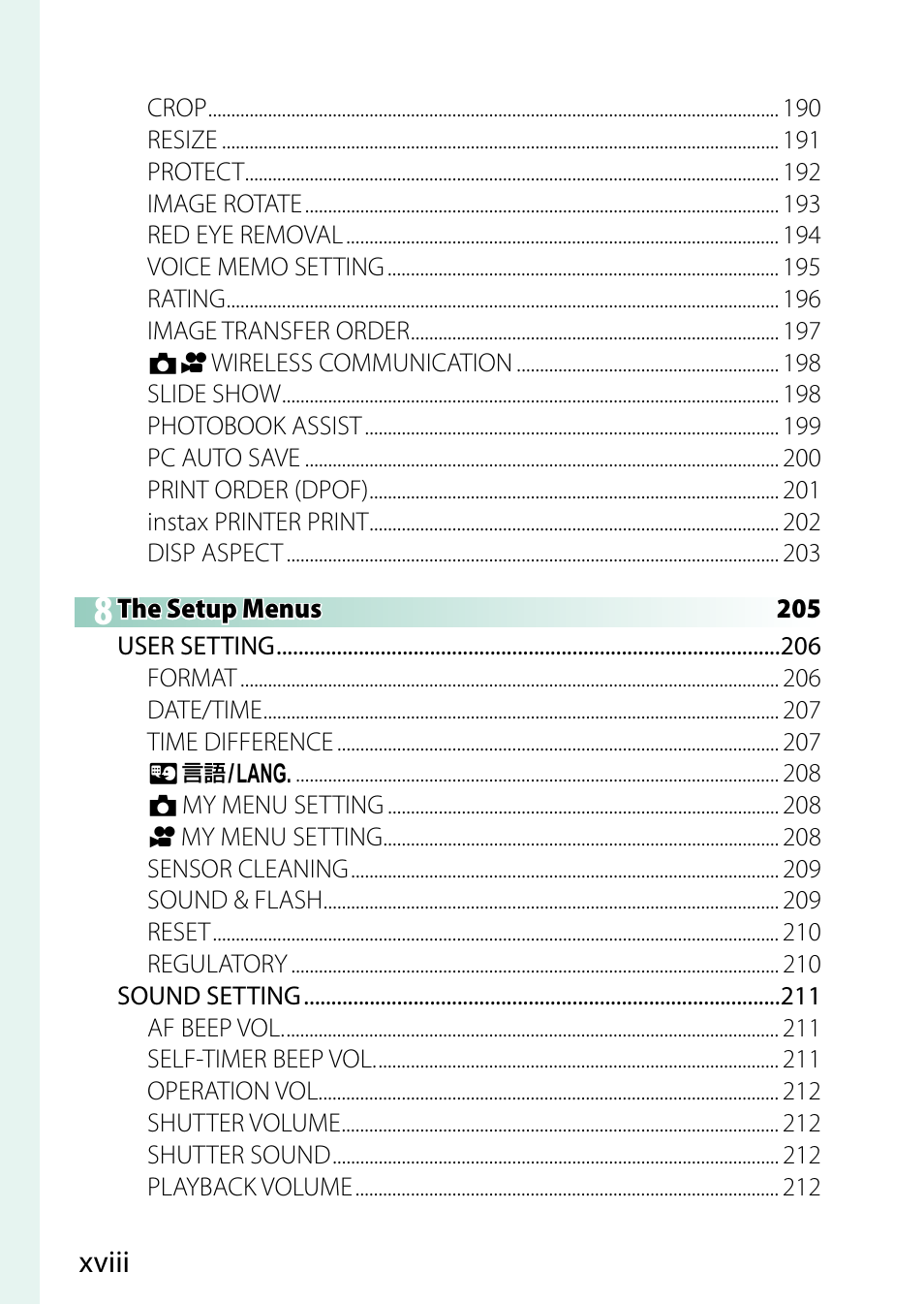 FujiFilm X-S10 Mirrorless Camera User Manual | Page 18 / 354
