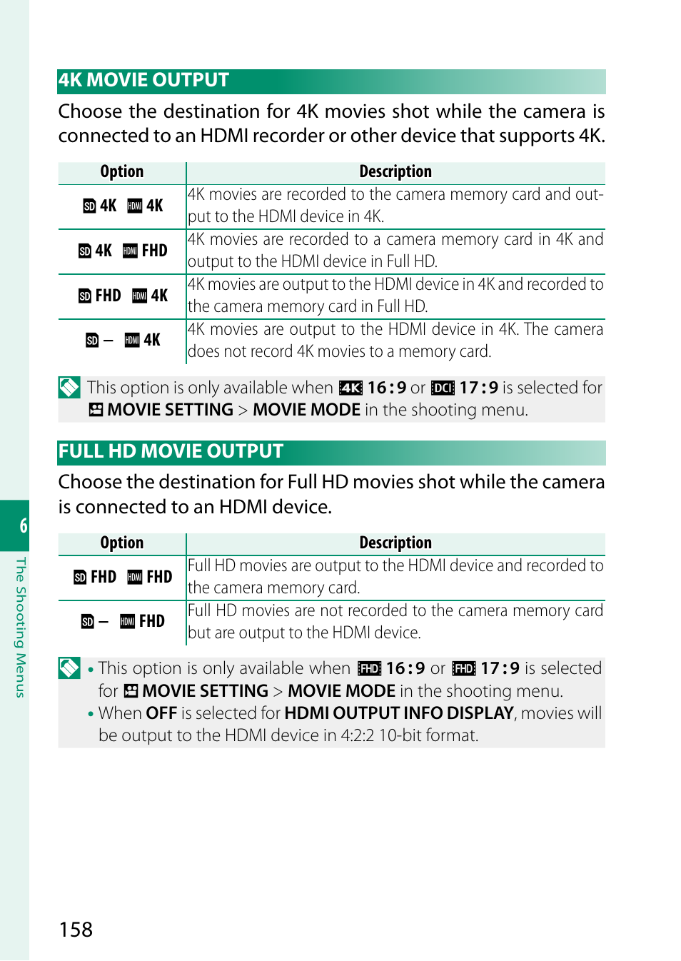 FujiFilm X-S10 Mirrorless Camera User Manual | Page 182 / 354