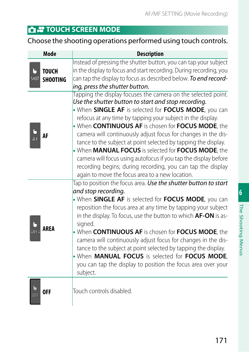 FujiFilm X-S10 Mirrorless Camera User Manual | Page 195 / 354