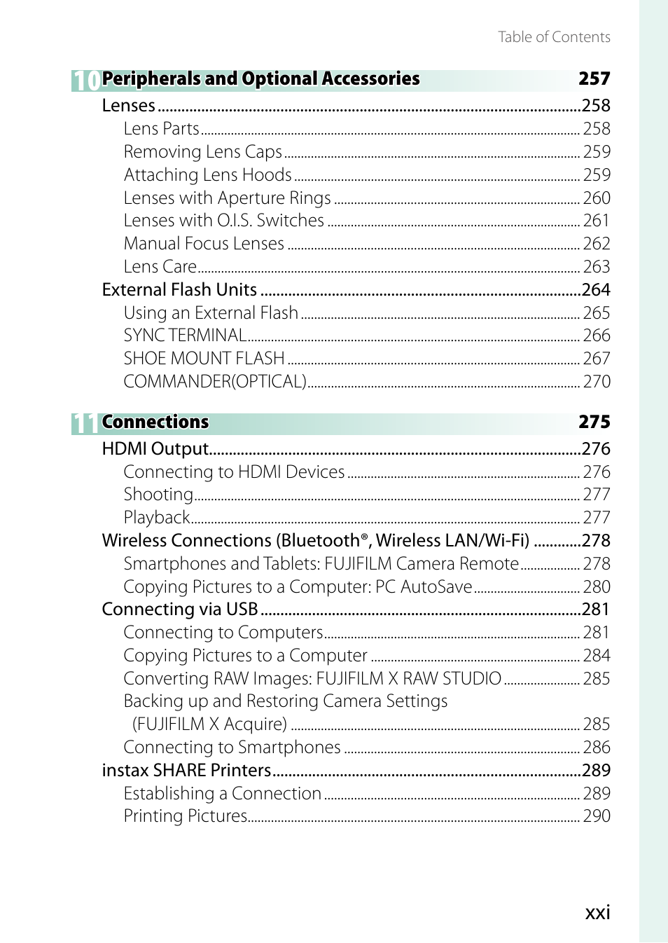 FujiFilm X-S10 Mirrorless Camera User Manual | Page 21 / 354