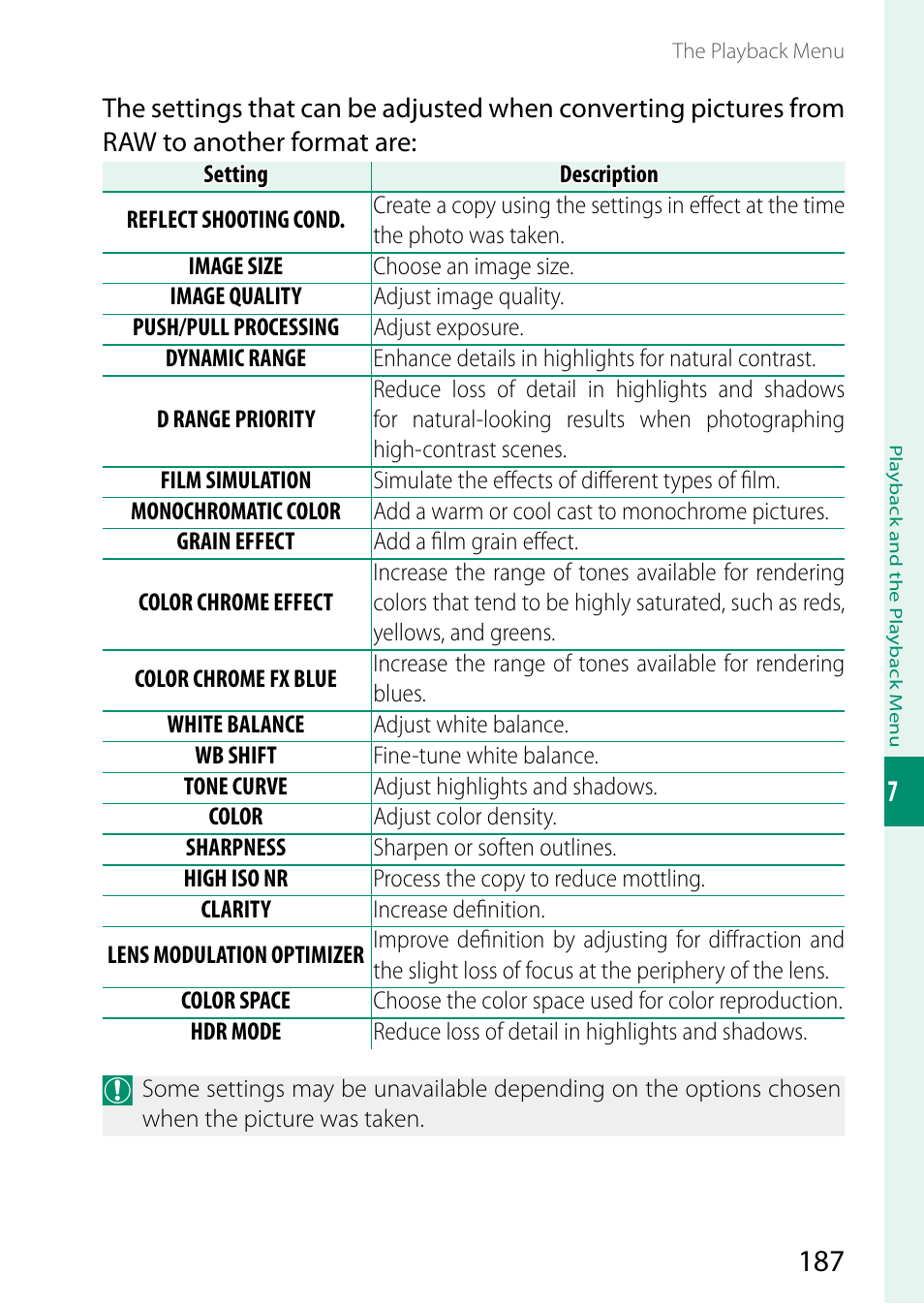 FujiFilm X-S10 Mirrorless Camera User Manual | Page 211 / 354