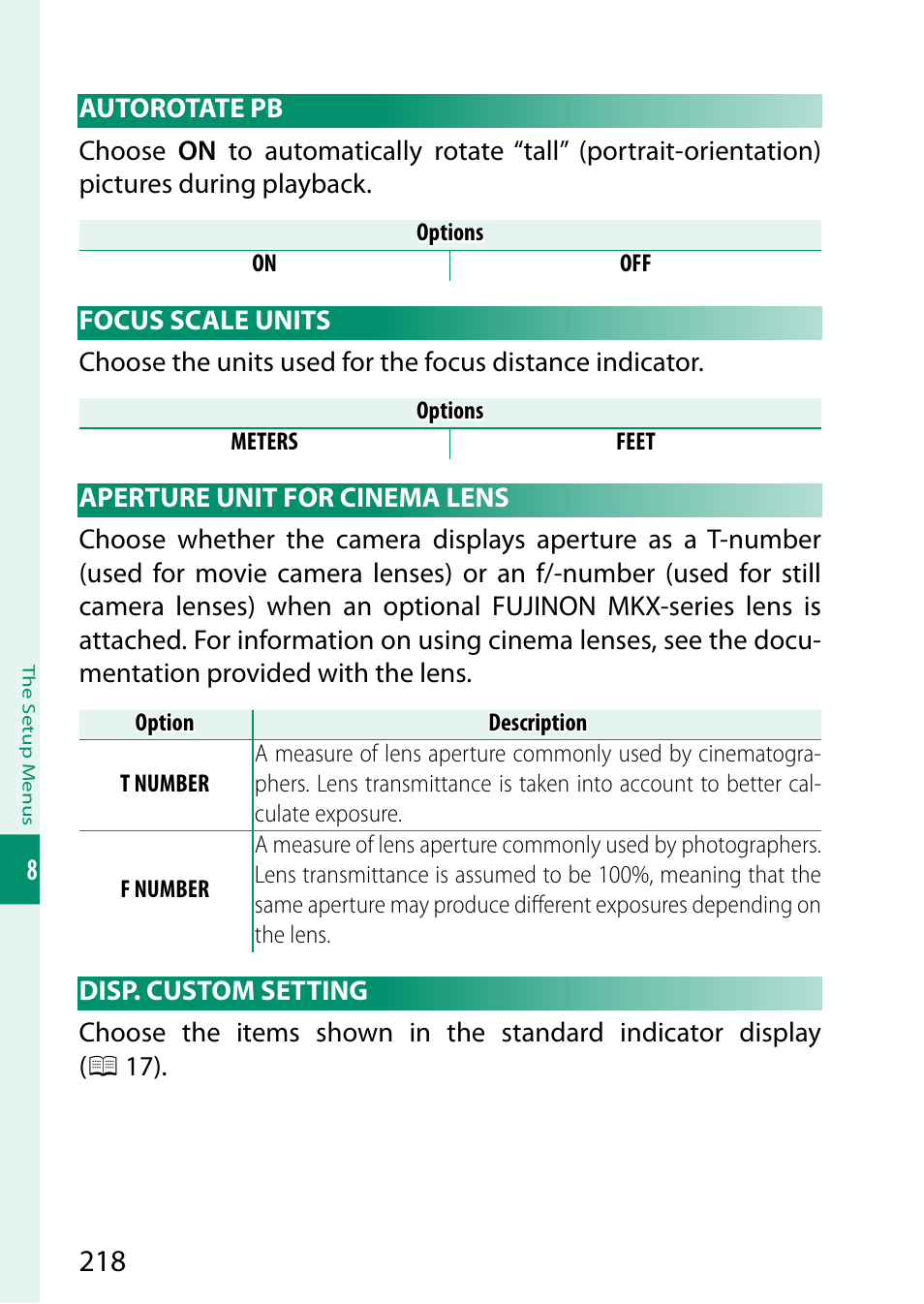 Ting | FujiFilm X-S10 Mirrorless Camera User Manual | Page 242 / 354