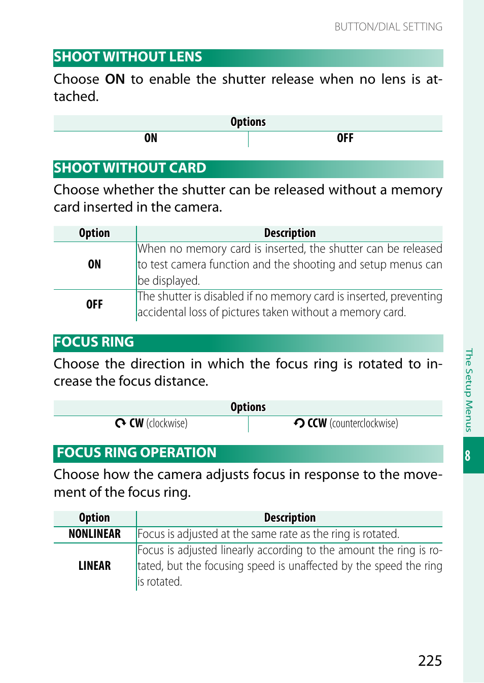 FujiFilm X-S10 Mirrorless Camera User Manual | Page 249 / 354