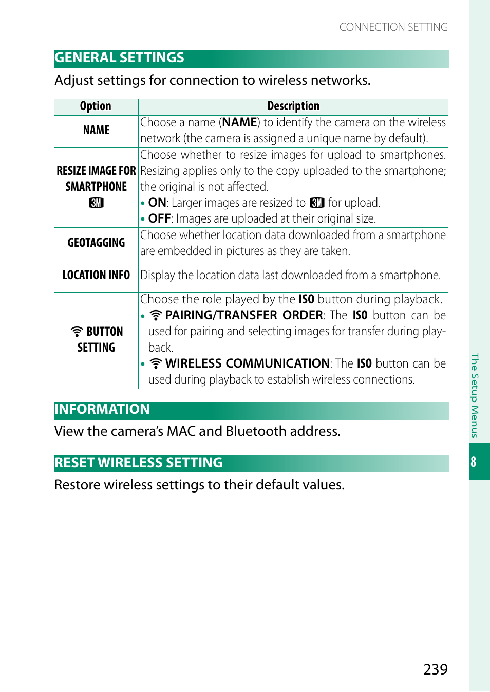 FujiFilm X-S10 Mirrorless Camera User Manual | Page 263 / 354