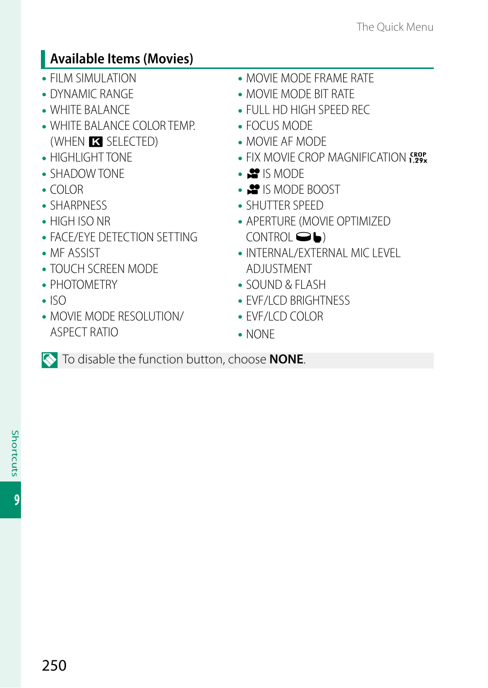 FujiFilm X-S10 Mirrorless Camera User Manual | Page 274 / 354