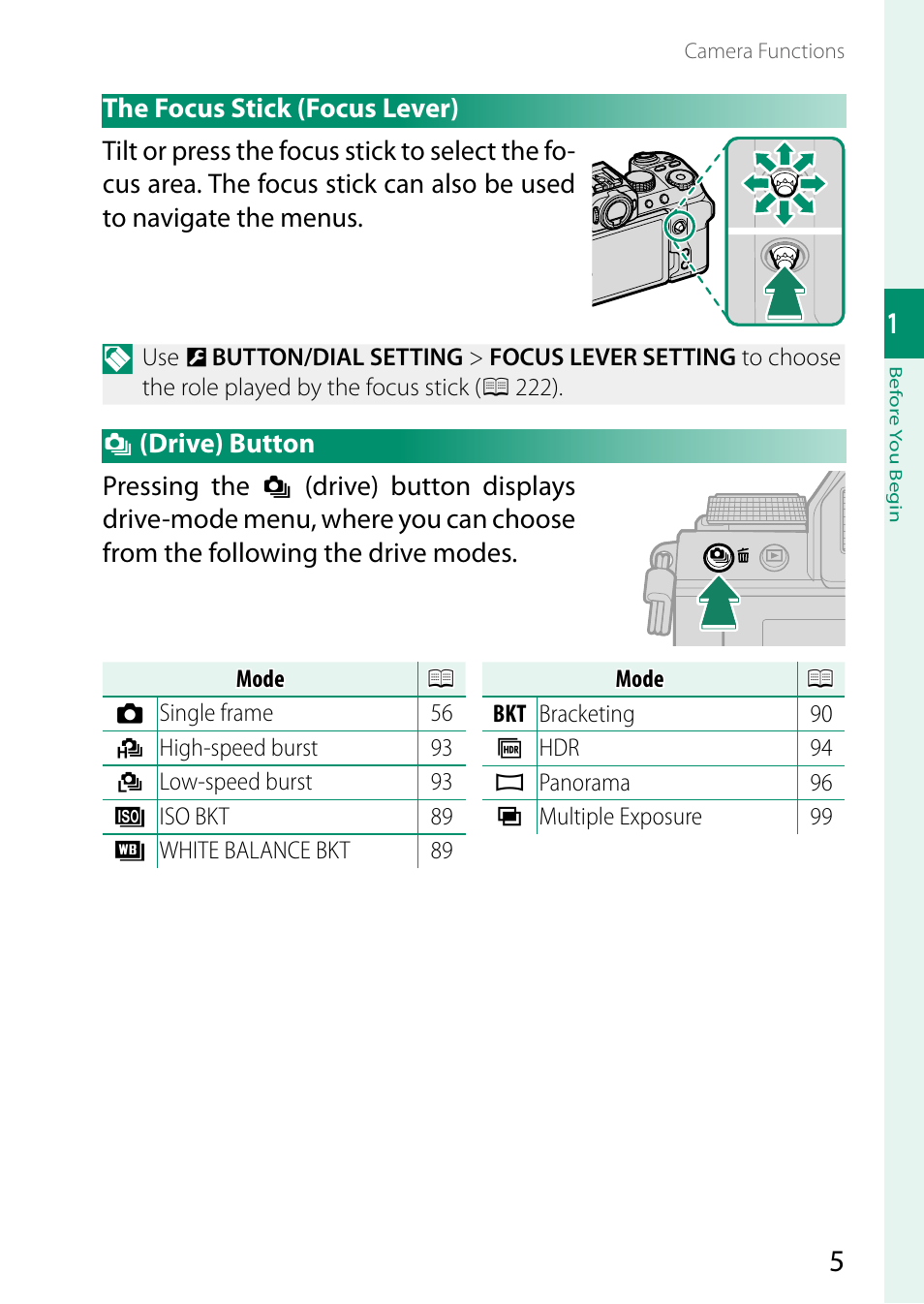 FujiFilm X-S10 Mirrorless Camera User Manual | Page 29 / 354
