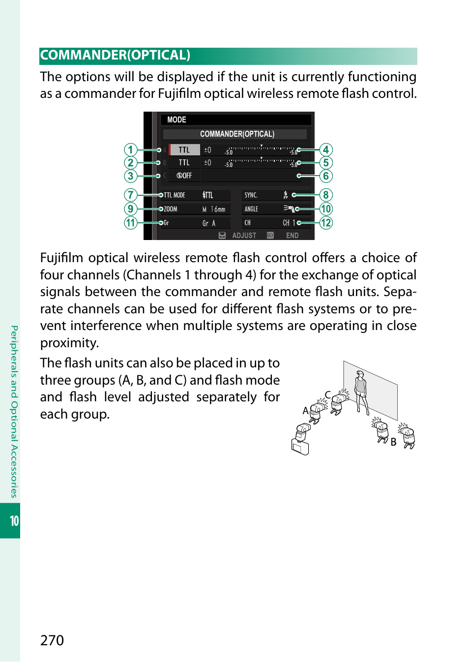 Ander(optical) | FujiFilm X-S10 Mirrorless Camera User Manual | Page 294 / 354