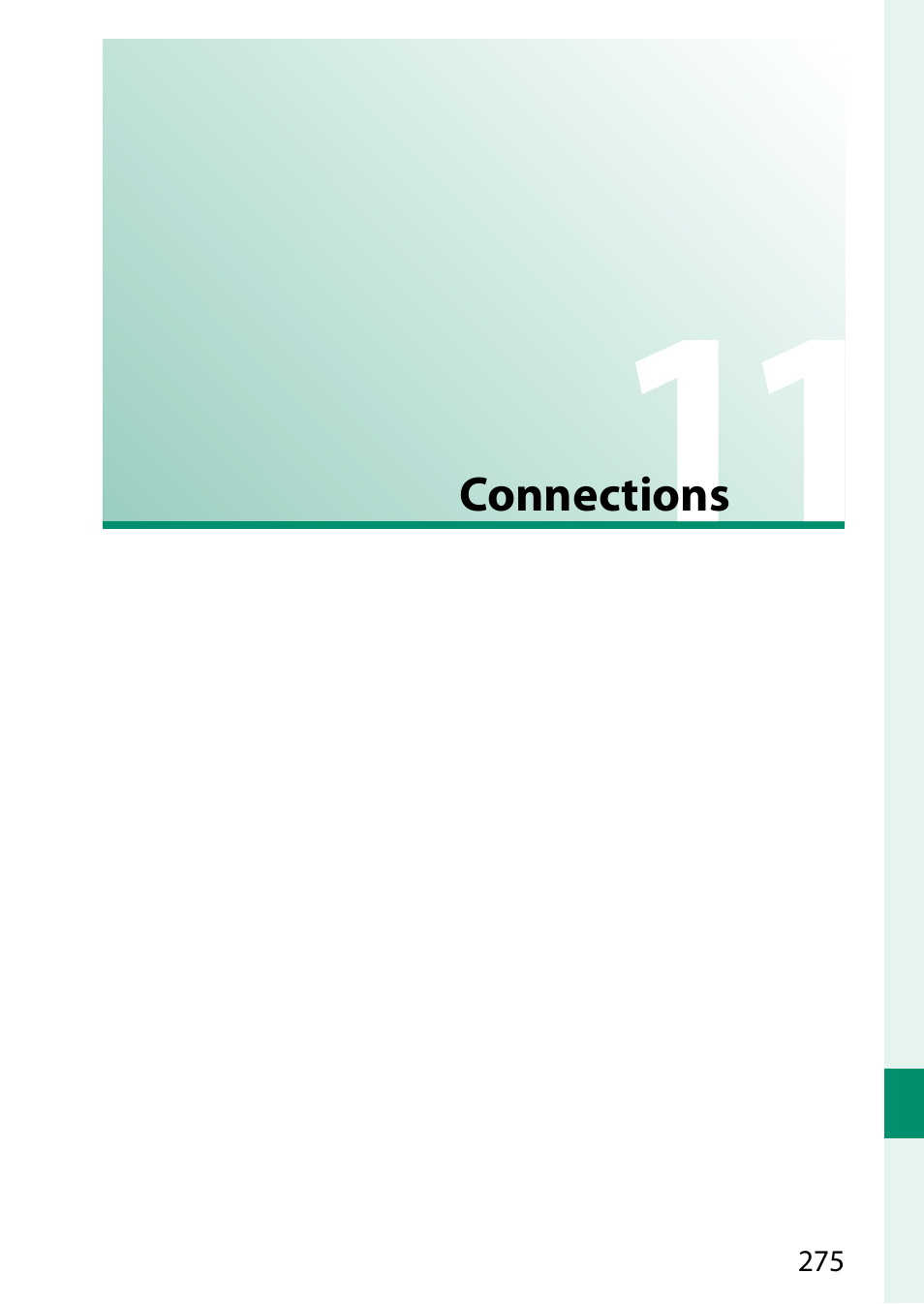 Tions 275, Connections | FujiFilm X-S10 Mirrorless Camera User Manual | Page 299 / 354