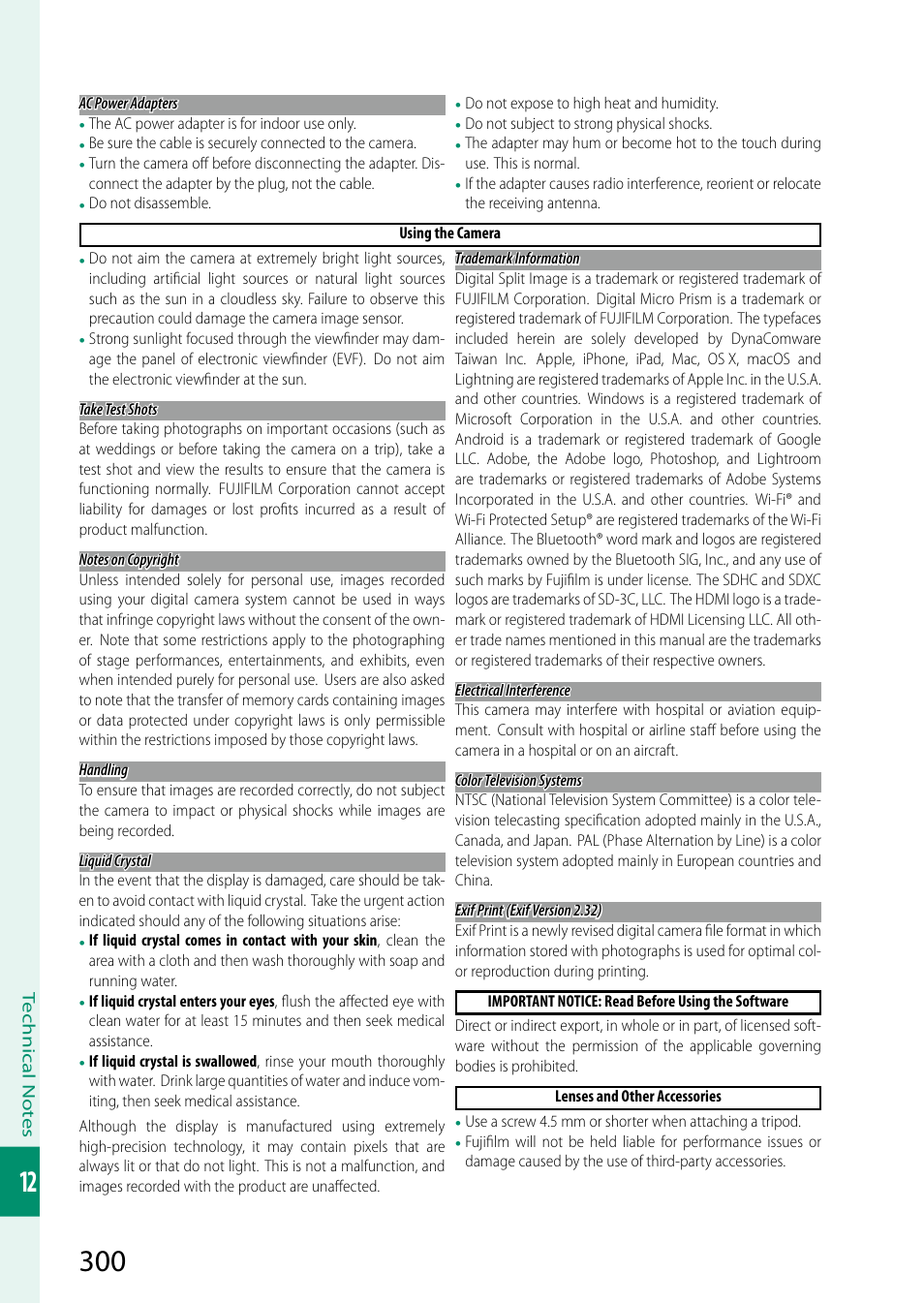 FujiFilm X-S10 Mirrorless Camera User Manual | Page 324 / 354