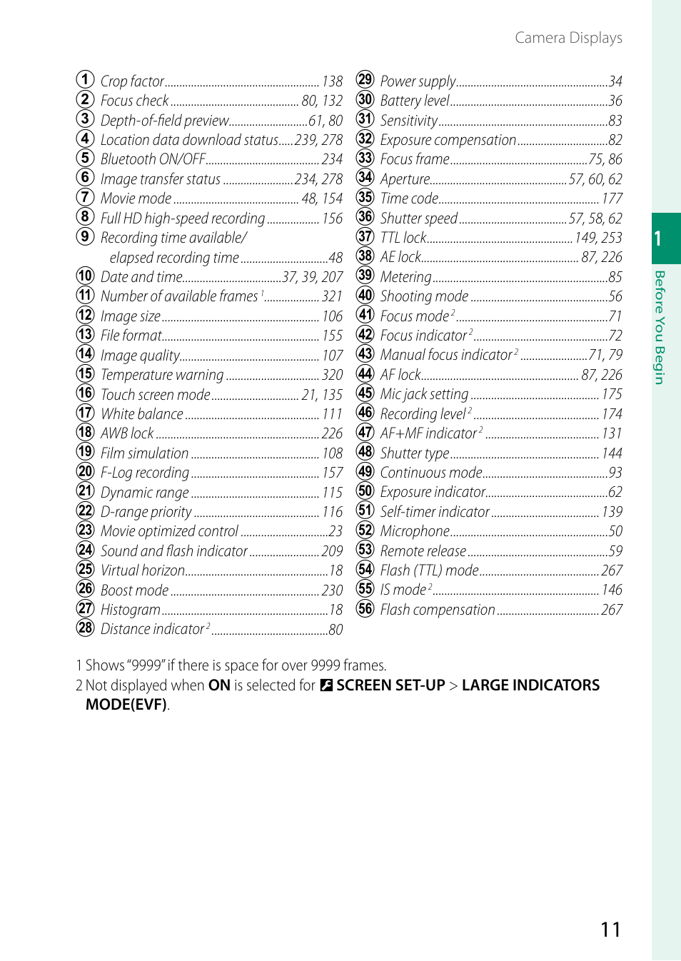 FujiFilm X-S10 Mirrorless Camera User Manual | Page 35 / 354