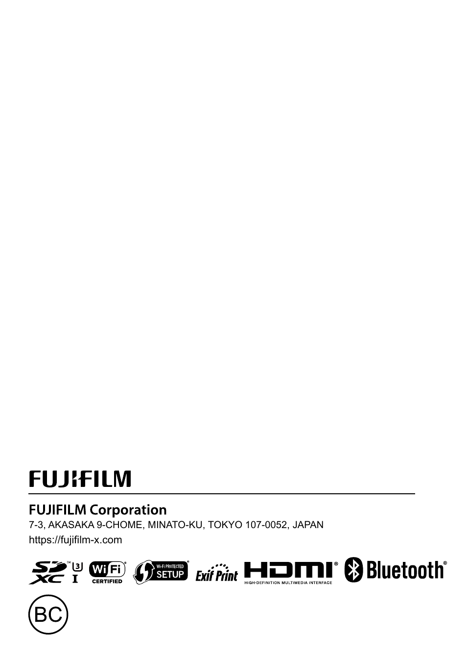 FujiFilm X-S10 Mirrorless Camera User Manual | Page 354 / 354