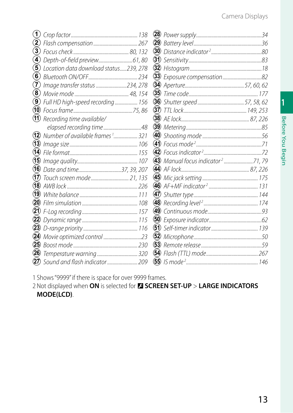 FujiFilm X-S10 Mirrorless Camera User Manual | Page 37 / 354