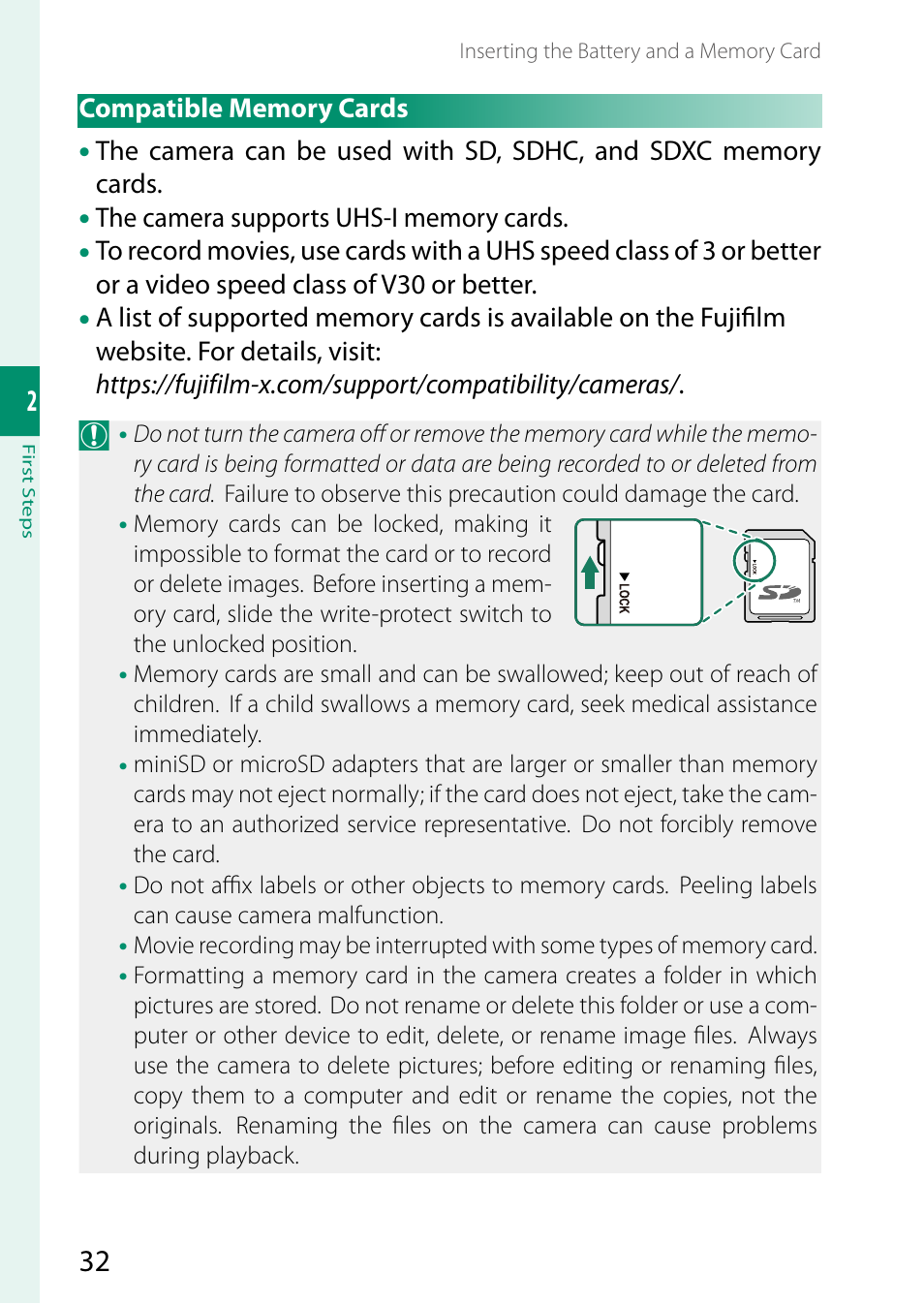 FujiFilm X-S10 Mirrorless Camera User Manual | Page 56 / 354