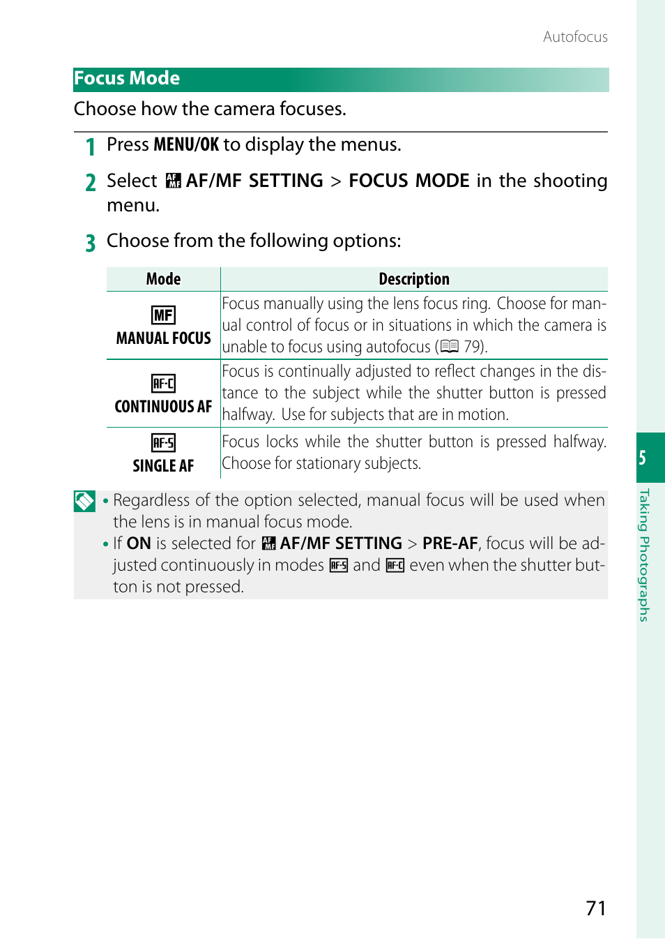 FujiFilm X-S10 Mirrorless Camera User Manual | Page 95 / 354