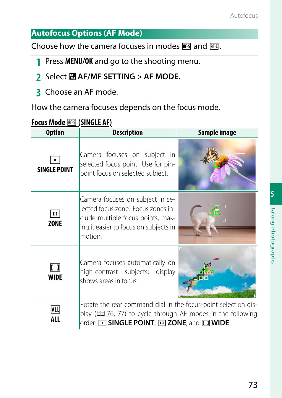FujiFilm X-S10 Mirrorless Camera User Manual | Page 97 / 354