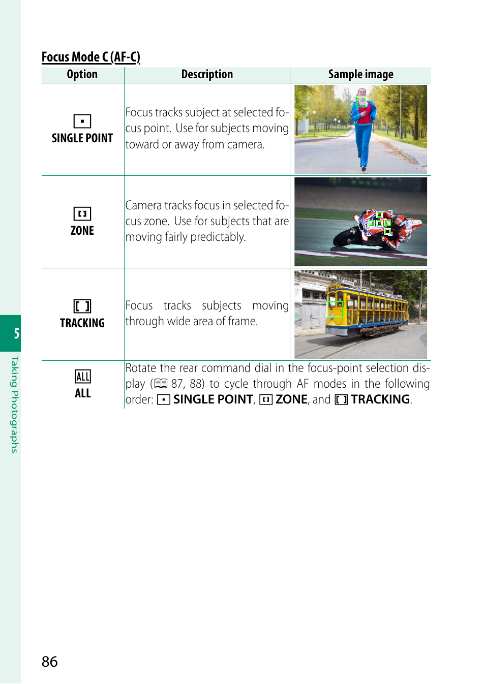 FujiFilm X-T5 Mirrorless Camera (Silver) User Manual | Page 112 / 432