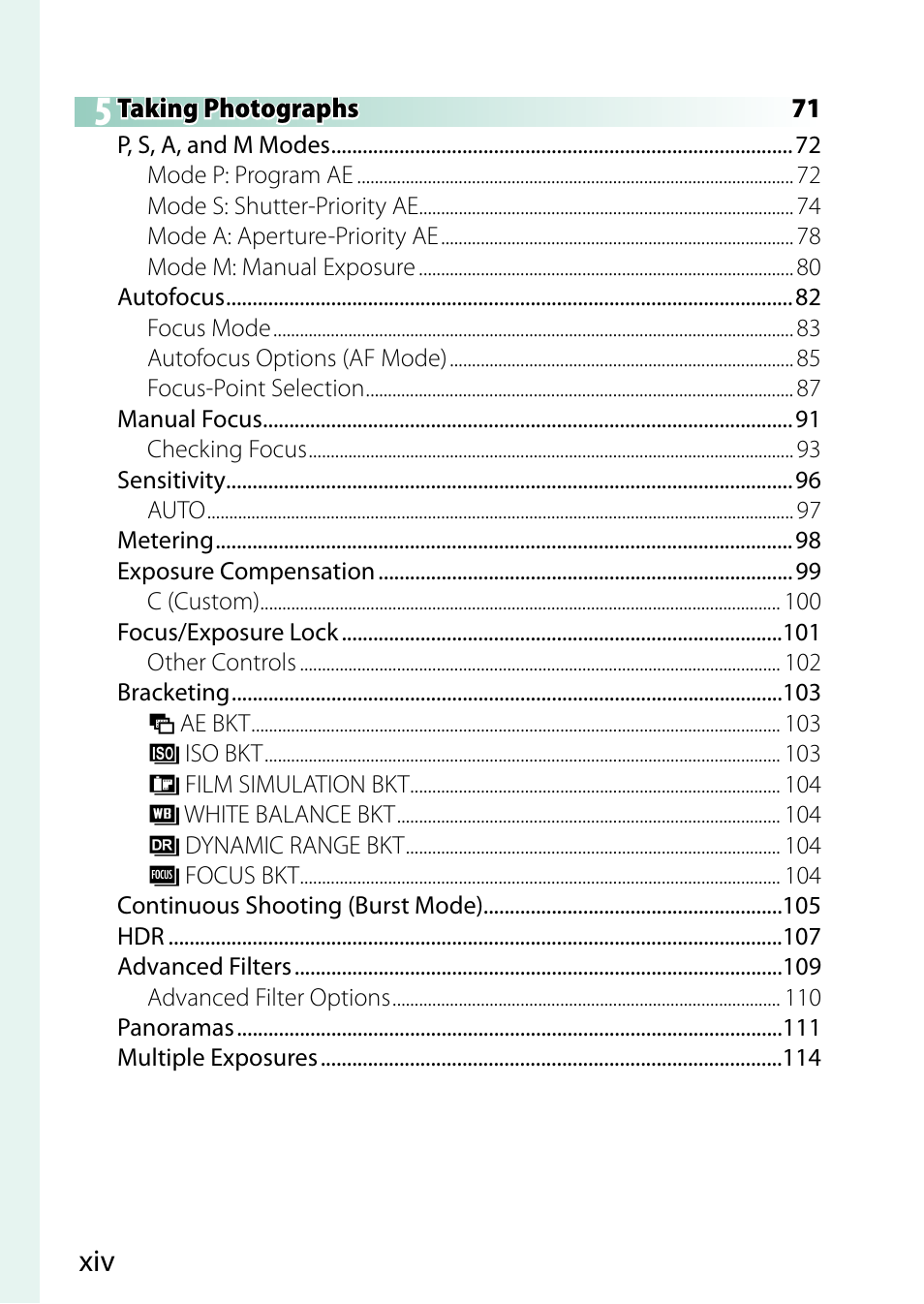 FujiFilm X-T5 Mirrorless Camera (Silver) User Manual | Page 14 / 432