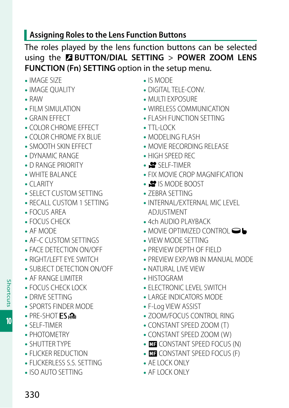 FujiFilm X-T5 Mirrorless Camera (Silver) User Manual | Page 356 / 432
