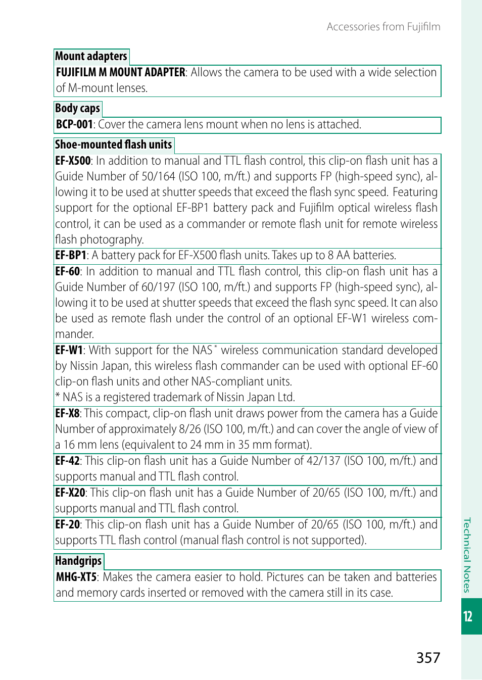 FujiFilm X-T5 Mirrorless Camera (Silver) User Manual | Page 383 / 432