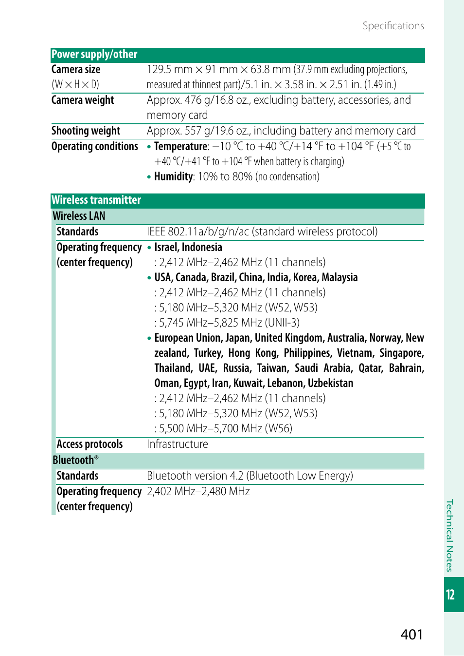 FujiFilm X-T5 Mirrorless Camera (Silver) User Manual | Page 427 / 432