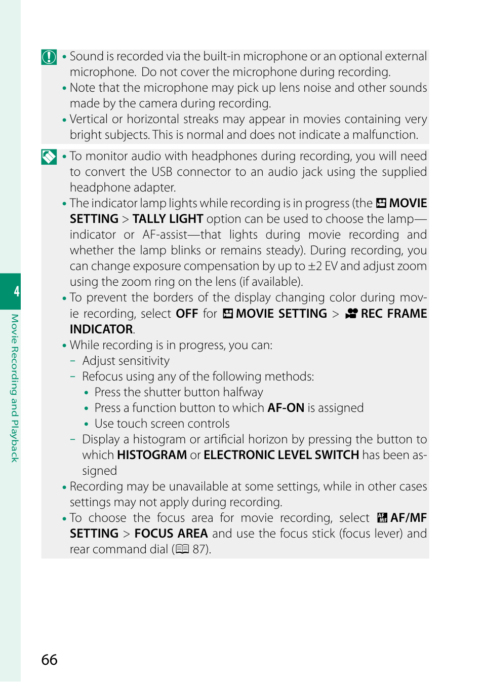 FujiFilm X-T5 Mirrorless Camera (Silver) User Manual | Page 92 / 432