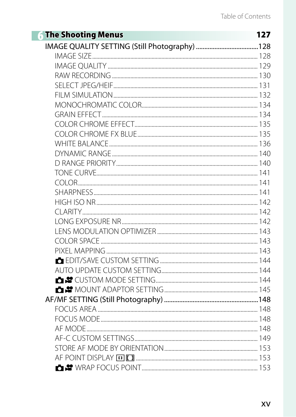 FujiFilm X-S20 Mirrorless Camera with 18-55mm Lens (Black) User Manual | Page 15 / 424