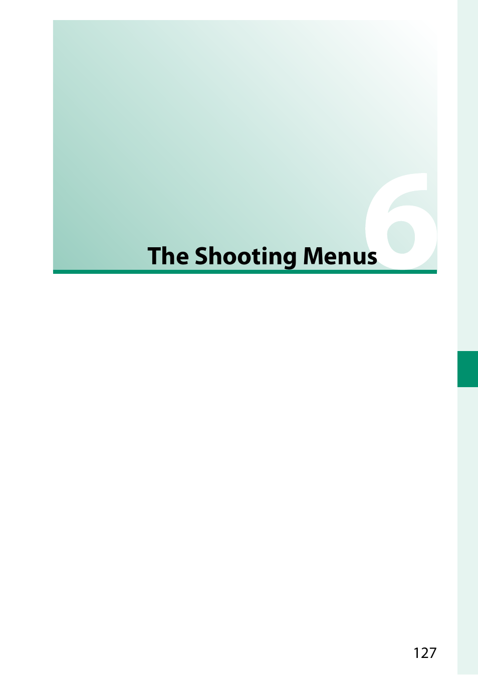 The shooting menus | FujiFilm X-S20 Mirrorless Camera with 18-55mm Lens (Black) User Manual | Page 153 / 424