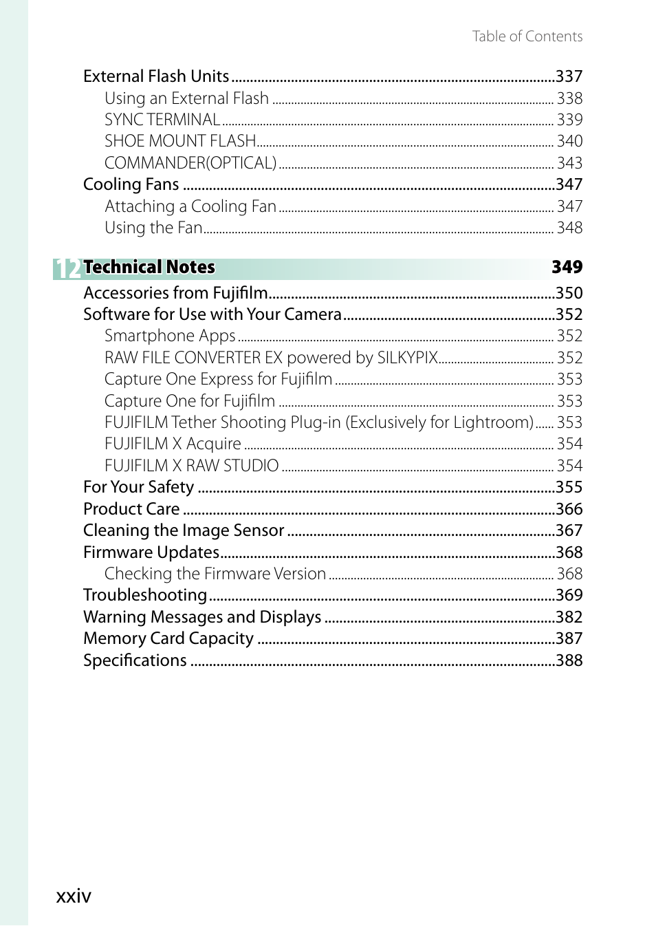 FujiFilm X-S20 Mirrorless Camera with 18-55mm Lens (Black) User Manual | Page 24 / 424