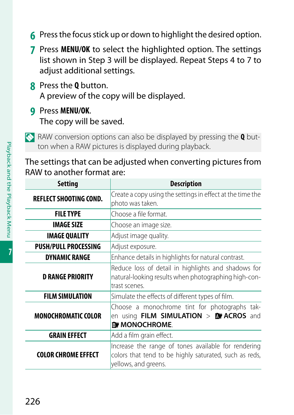 FujiFilm X-S20 Mirrorless Camera with 18-55mm Lens (Black) User Manual | Page 252 / 424