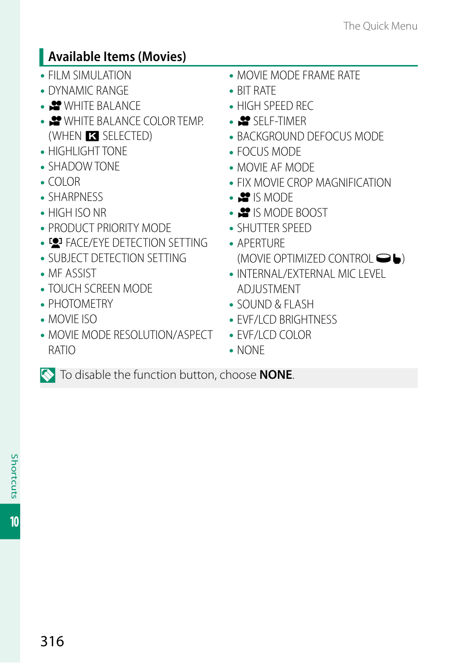 FujiFilm X-S20 Mirrorless Camera with 18-55mm Lens (Black) User Manual | Page 342 / 424