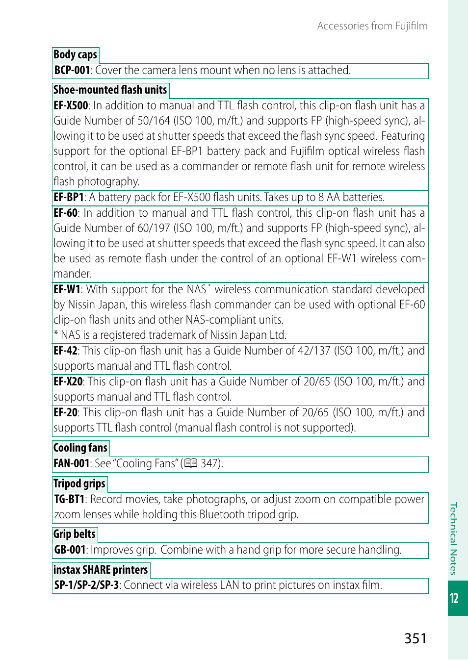 FujiFilm X-S20 Mirrorless Camera with 18-55mm Lens (Black) User Manual | Page 377 / 424