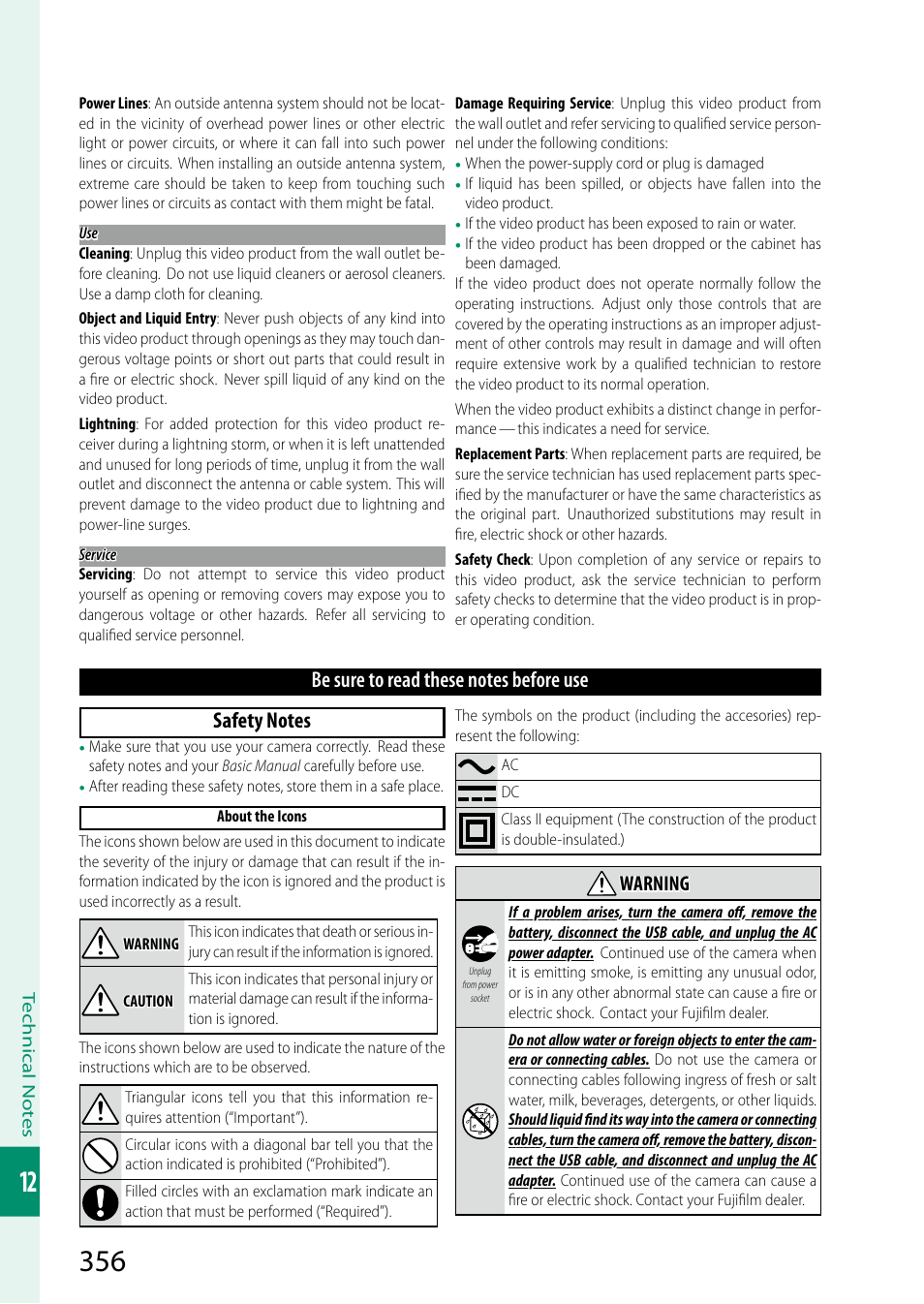 FujiFilm X-S20 Mirrorless Camera with 18-55mm Lens (Black) User Manual | Page 382 / 424