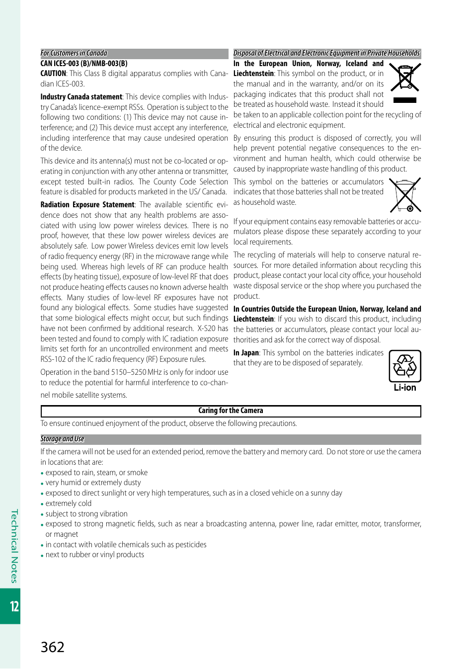 FujiFilm X-S20 Mirrorless Camera with 18-55mm Lens (Black) User Manual | Page 388 / 424