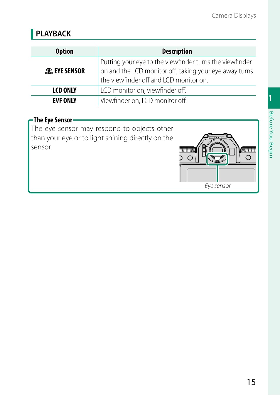 Playback | FujiFilm X-S20 Mirrorless Camera with 18-55mm Lens (Black) User Manual | Page 41 / 424