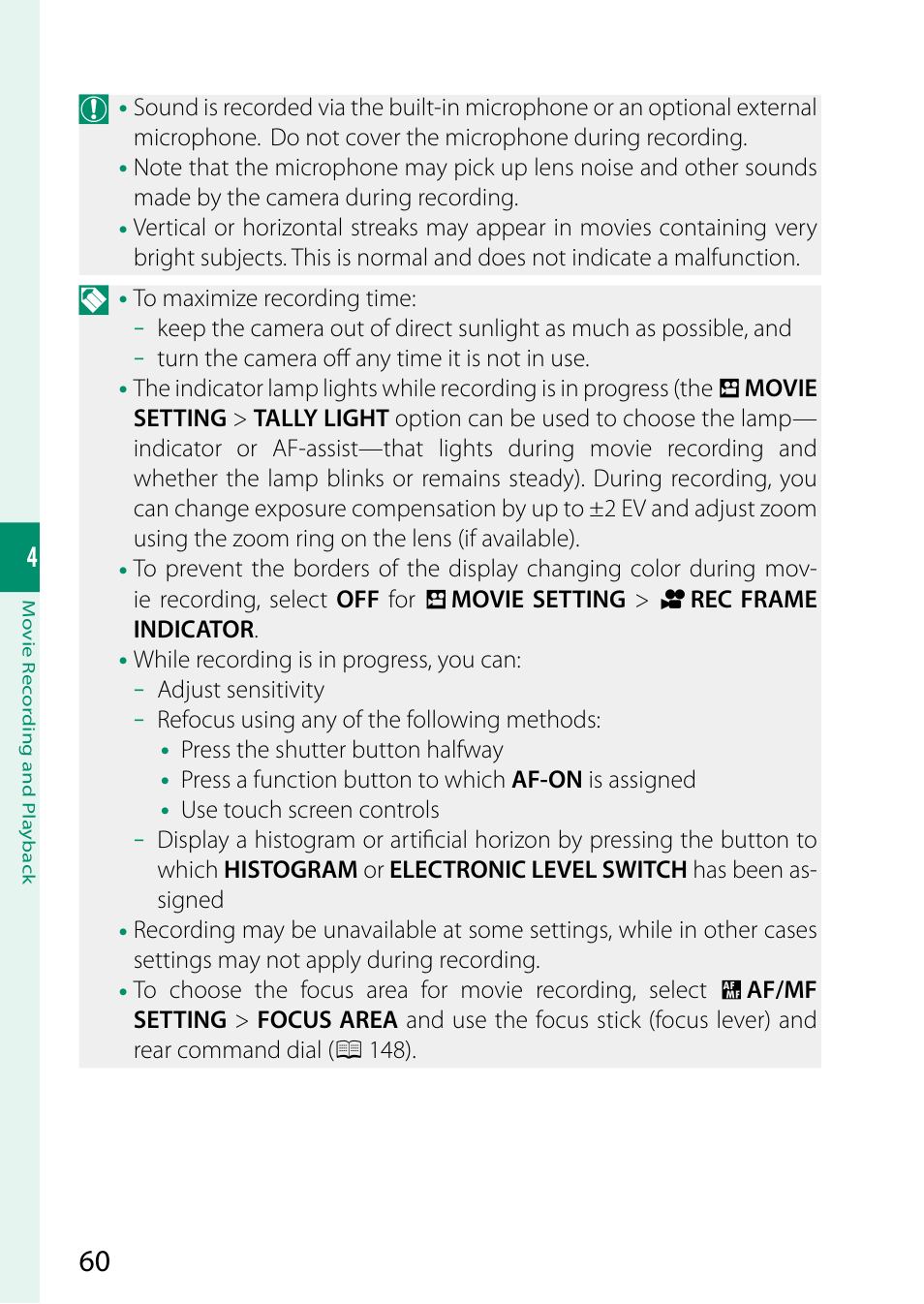 FujiFilm X-S20 Mirrorless Camera with 18-55mm Lens (Black) User Manual | Page 86 / 424