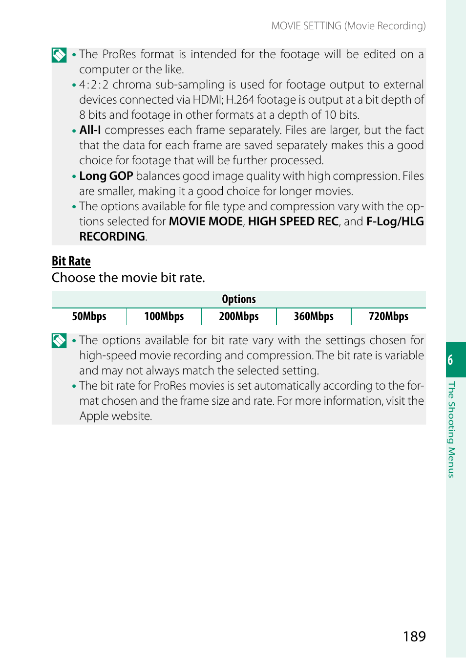 FujiFilm X-H2 Mirrorless Camera User Manual | Page 213 / 404